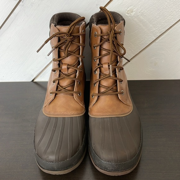 Excellent  Sperry Leather Mens 9.5 Cold Bay Boot Boots, Tan/Brown - Picture 3 of 9